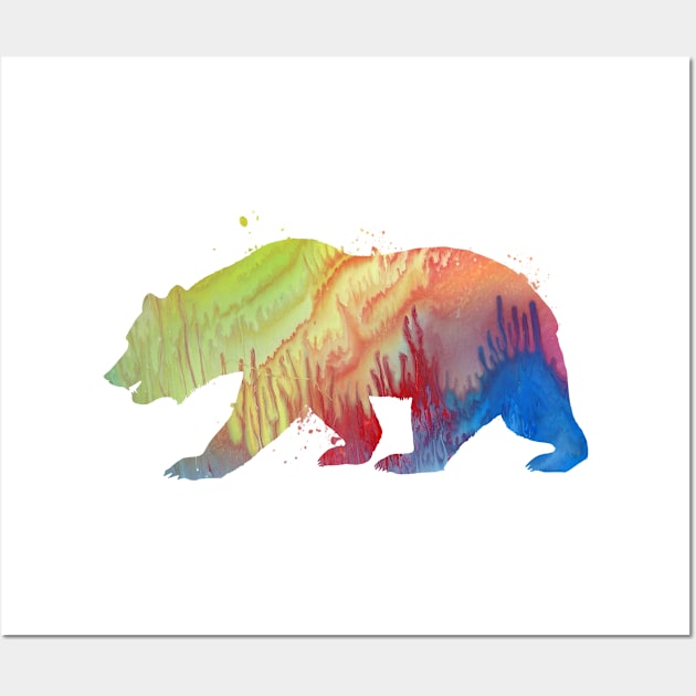 Bear Wall Art by TheJollyMarten